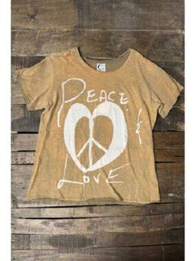 Jaded Gypsy Peace and Love Tee NEW